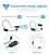 Import Portable Mini microphone 2.4G wireless headset collar condenser microphone for teachers fitness teaching yoga coach instructor from China