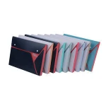 PP stationery office a4 decorative file boxes,school hard cover plastic file box,eco-friendly custom file storage box