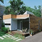 Pre fab container homes container 20ft wooden container house