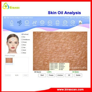 Precision Skin Analyzer Digital Facial Body Skin Moisture Oil Tester Meter Analysis Face Care Tool Health Monitor