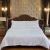 Import premium 5 star hotel bed linen jacquard 600TC egyptian cotton white bed sheet from China