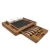 Import Premium Acacia Wood Cheese Board Set with Hidden Drawer for Cutlery Set from China