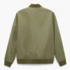 Premium Quality Light Weight Bomber Jacket For Men Solid Color Full Zipper Men Bomber Jacket