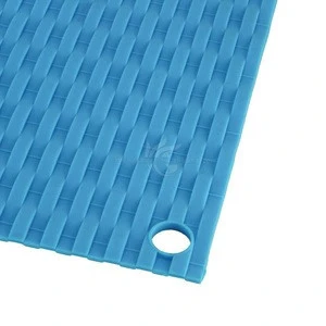 Premium Silicone Trivet &amp; Hot Pads Silicone Pot Holders Work as Spoon Rest Large Coasters Dish Mat