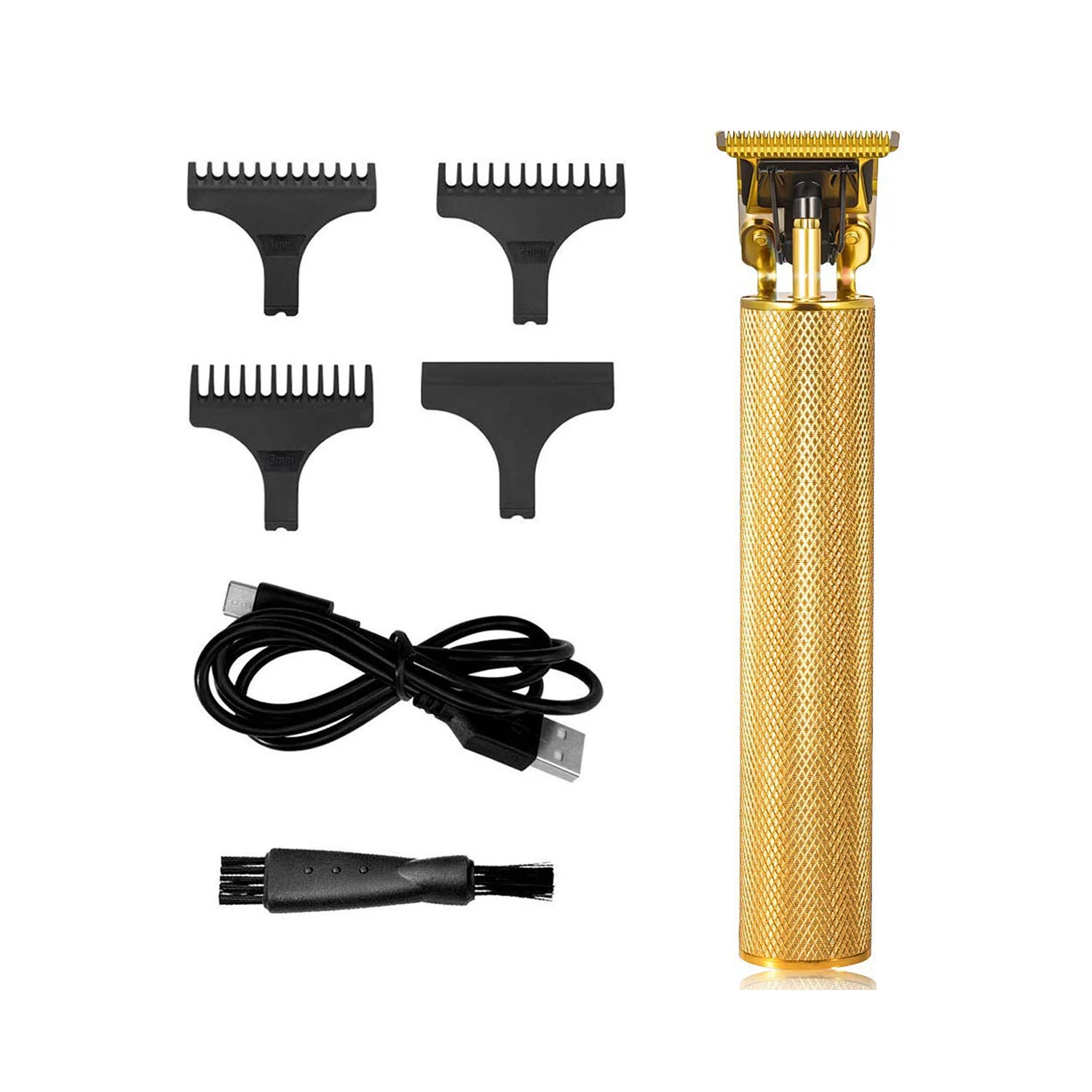 Professional Electric Hair Clipper Titanium Steel Blade Hair Trimmer Barber Cutting Machine Hair Shaving Tool