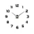 Import Professional modern wooden wall clock 3d with CE certificate from China
