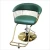 Import Professional Simple Green Vintage Antique Portable Hair Beauty Equipment Furniture Salon Barber Chair from China