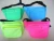 Import Promo Colorful Nylon Sport waist bag, Printed design Neon fanny pack from China