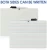 Import promotion 9x12in desk double sides dry erase lapboards whiteboard set for students from China