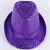 Import promotion cheap jazzy wholesale panama  bling fedora hat from China