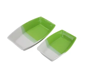 Promotional Ceramic bakeware with handle ear China manufacture