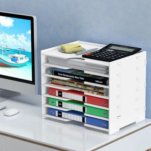 PVC foam board A4 File Holder Magazine Rack Brochure Desktop Organizer For Home Or Office filing rack