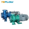 PVDF FEP PFA material teflow manufacturers supply Can transport high temperature 98% concentrated sulfuric acid pump