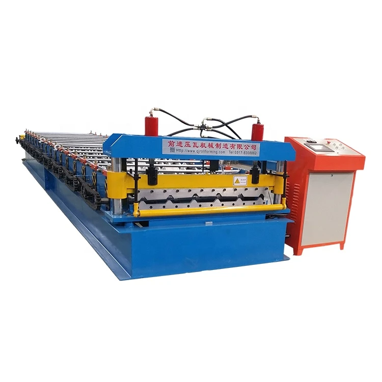 QIANJIN ibr sheet making machine adjustible layer sheet building material machinery roll forming machine