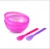 Import Quality wholesale Diy plastic soft mask bowl set spatula mixing bowl from China