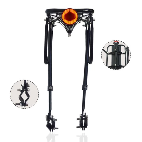 Quick Release Cycle Rack Luggage Seat Aluminum Alloy Bicycle Carrier Rear Rack