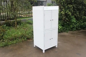 Rattan Furniture Waterproof Wicker Storage Cabinets