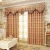 Import Ready made  European Livingroom Curtain Cloth Jacquard Luxury living room curtains with valance from China
