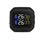 Rechargeable LCD Display wireless tire pressure monitor with internal sensor