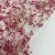 Import Red pattern design onsale knitting stock 3d flower plain voile fabric from China