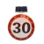 Reflective aluminum solar led road traffic light stop lighted speed limit signs