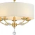 Import Retro decoration vintage frames metal 5 heads textile cloth lamp shade chandelier from China