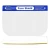Import Reusable Elastic Wide Clear Sun Visor Anti Dust Splash Proof Face Shield Shipped within 48 hours Made in U.S.A from USA