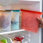 Reusable Food Grade Vegetable Storage Bag Versatile Preservation Bag Container for Fruits Vegetables Silicone Food Storage Bag