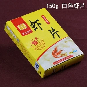 Rich sodium Na dried snacks in carton package slices crackers
