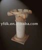 Roman antique marble top Pedestal pillar