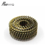 Roofing coil nail wire connection galvanized cap volume nail