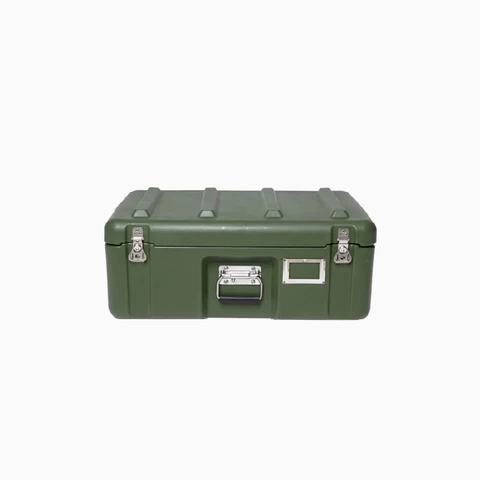 Rotational plastic military tool case waterproof safety equipment rotomolded tool box