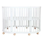round 8 in 1 factory price convertible cribs adult baby crib