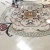 Import Round square shape water jet onyx stone marble floor medallion for villa project from China