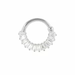 ROXI  Fashion Jewelry Diamond Hoop Piercing Earrings Crystal Nose Ring Nose Hoop Ring