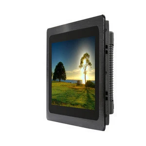 Rugged 10 mini PC quad core CPU android industrial touch panel capacitive all in one CE,FCC,ROHS approved embedded for Car PC