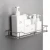 Import Rustproof Shower Caddy Wall Mounted Stainless Steel Bathroom Storage Shelf Organizer from China