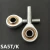 Import SA8T/K Left Hand Male Thread Rod End Joint Bearing M8*1.25mm SA8T/K from China