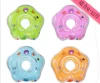 Safety Double Protection Newborn Infant Adjustable Swimming Float Ring Neck Baby Swim Ring