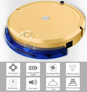 Salange Smart Home Cleaning Appliances Vacuum Cleaner Auto Robot Vacuum Floor Cleaner Support Sweeping Vacuuming Integrated