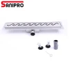 Sanipro european hot selling linear shower stainless steel anti-odor floor drain