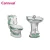 Import Sanitary ware color toilet bowl wc bidet ceramic bathroom wc blue color western toilet from China
