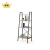 Import Saving Space 4 Tier Bookcase Metal and Wood Bookshelf For Home Storage Rack Book shelf from China