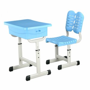 School Furniture Single Seater School Table And Chairs Set Classroom Student Adjustable ABS Plastic Desk And Chair