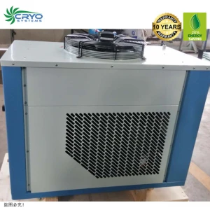 seafood meat cryo water chiller system industrial chiller water cooled