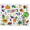 Silicone Doodle Mat Kids Placemat Coloring Drawing Mat Animal Alphabet Digital Washable Reusable Place Mat For Kids