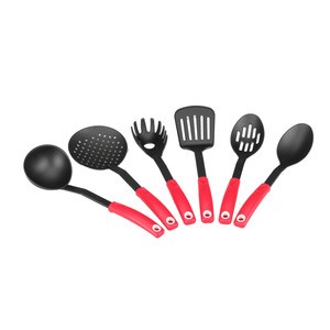 Silicone Handle Kitchen Utensil Set/Cooking tool set