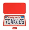 Silicone License Plate Frame Car Licenses Plate Covers Holders Rust-Proof/Rattle-Proof/Weather-Proof