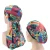 Import Silk Designer Custom Bonnets Logo Velvet Bandana  For Men Headband Bonnet Head Wholesale Matching durag from China
