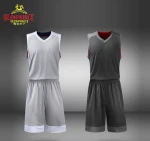 Silonprince sublimated logo oem white basketball jersey wear